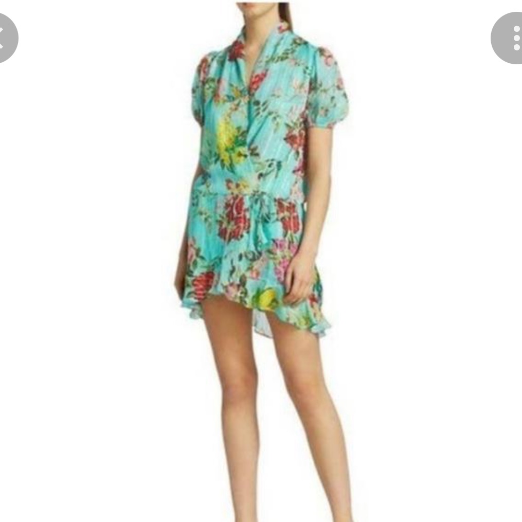 Rococo Sand Wrap Dress Great For Vacation Size M